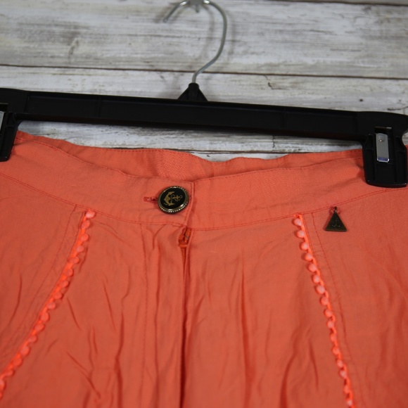 Tallow High Waist Orange Shorts sz 2 - Picture 7 of 7